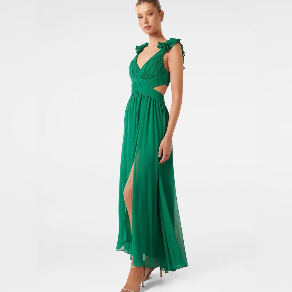 Evernew Green Evening Gown